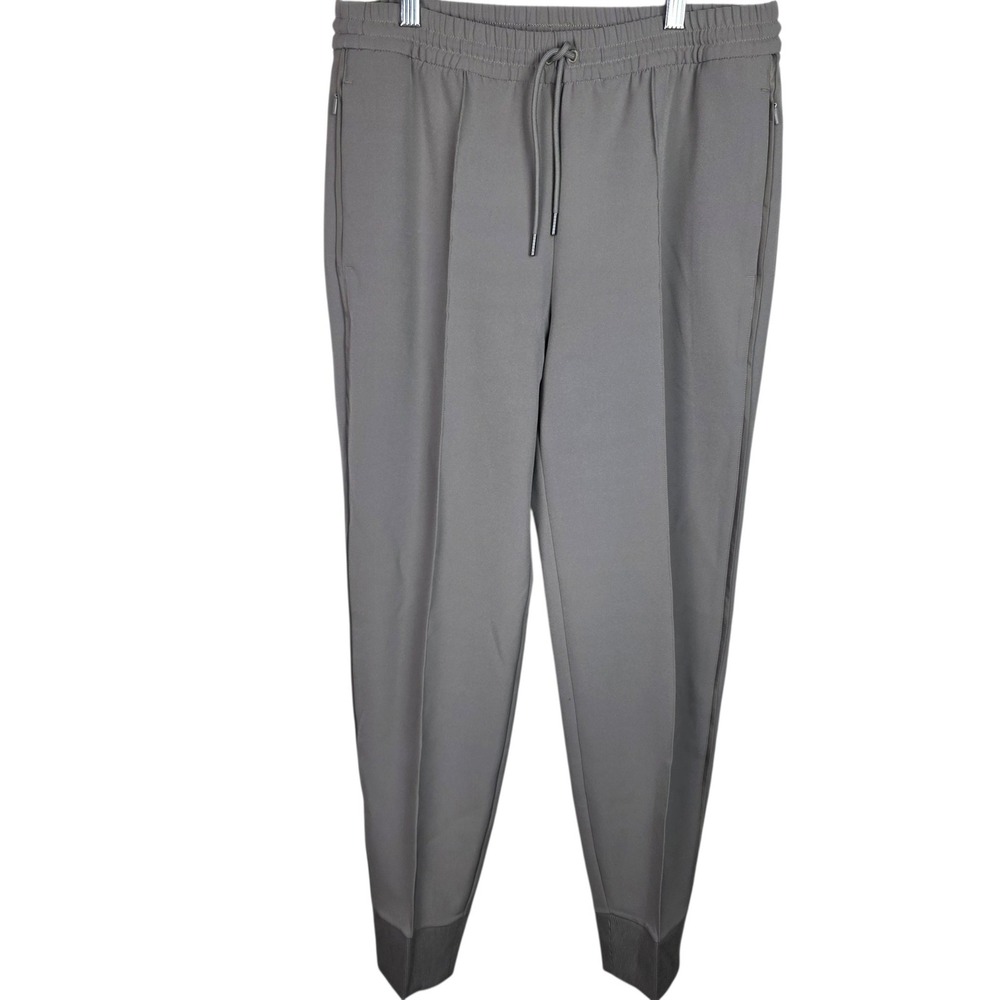 Athleta Endeavor Jogger Women 6 Tall Gray Good Pintuck Stretch Active Pockets - Picture 12 of 12
